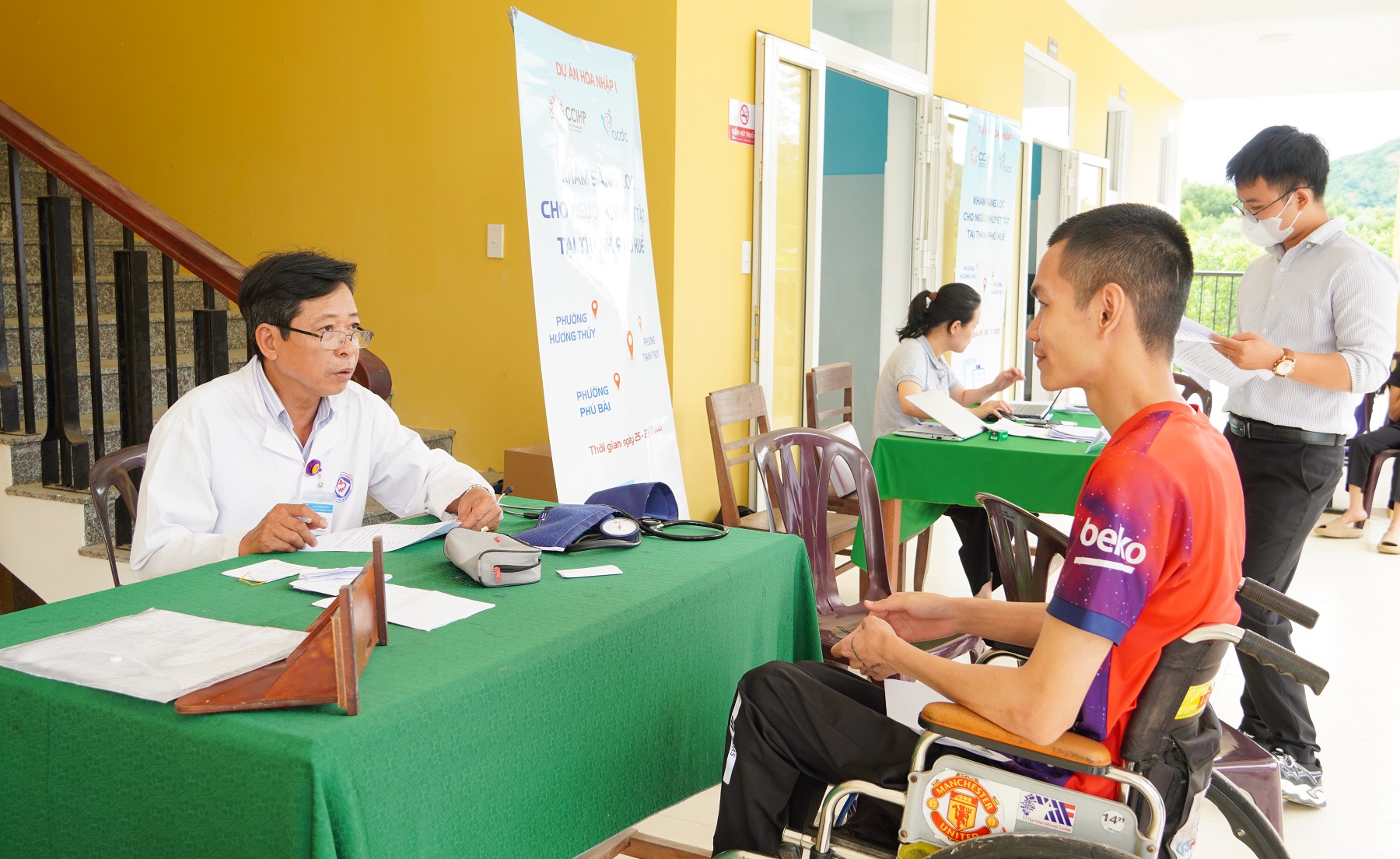 Thành phố Huế: Khám sàng lọc Phục hồi chức năng và chăm sóc y tế cho người khuyết tật